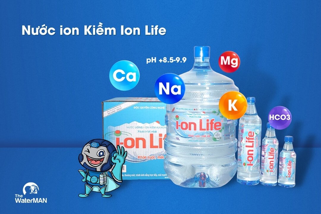 Nước ion kiềm ion Life